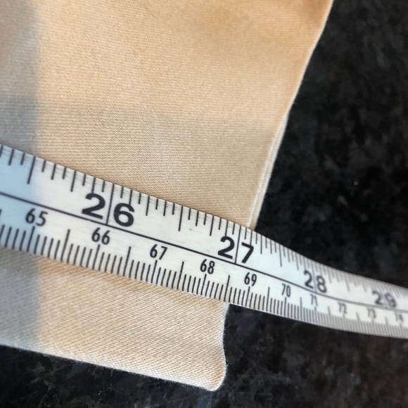 H&M Ankle Length Tan Pants With Stretch Size 4 - Picture 6 of 6